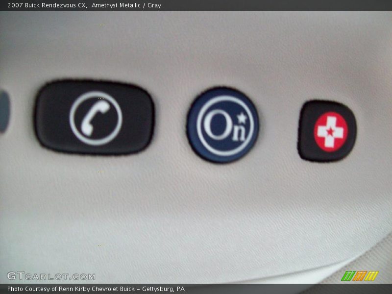 Amethyst Metallic / Gray 2007 Buick Rendezvous CX