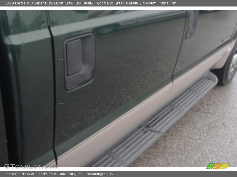 Woodland Green Metallic / Medium Prairie Tan 1999 Ford F350 Super Duty Lariat Crew Cab Dually