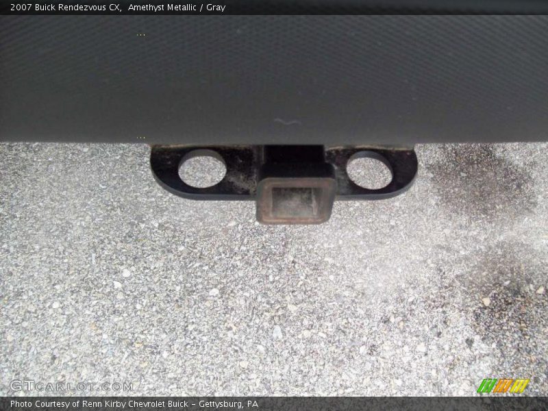 Amethyst Metallic / Gray 2007 Buick Rendezvous CX