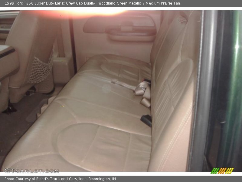 Woodland Green Metallic / Medium Prairie Tan 1999 Ford F350 Super Duty Lariat Crew Cab Dually