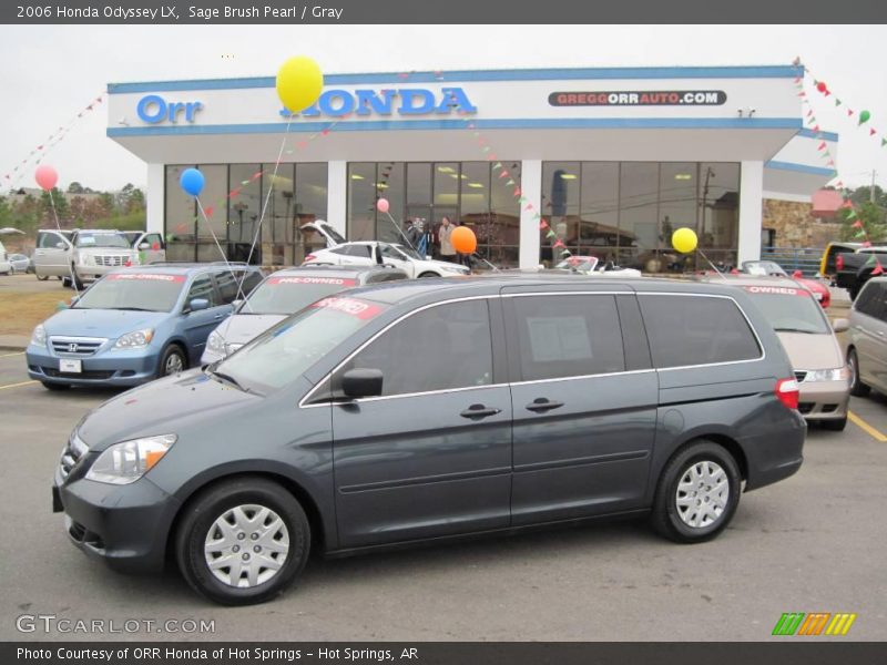Sage Brush Pearl / Gray 2006 Honda Odyssey LX