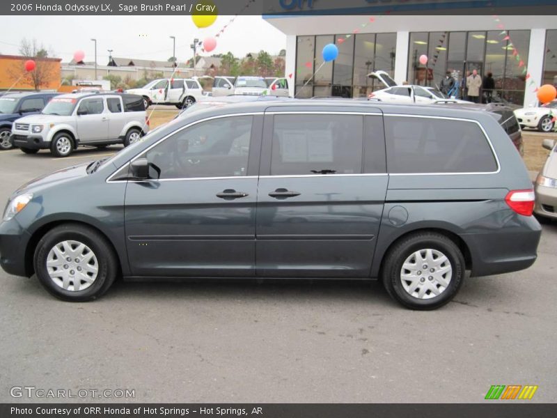 Sage Brush Pearl / Gray 2006 Honda Odyssey LX