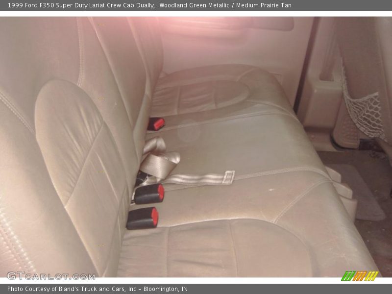 Woodland Green Metallic / Medium Prairie Tan 1999 Ford F350 Super Duty Lariat Crew Cab Dually