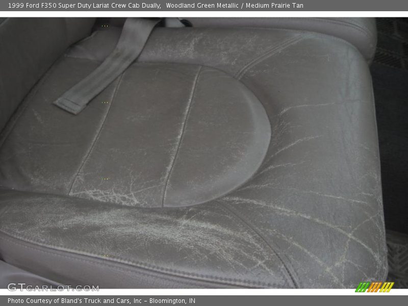 Woodland Green Metallic / Medium Prairie Tan 1999 Ford F350 Super Duty Lariat Crew Cab Dually