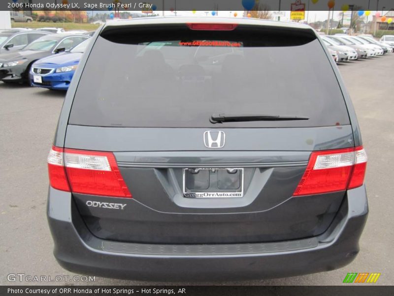 Sage Brush Pearl / Gray 2006 Honda Odyssey LX