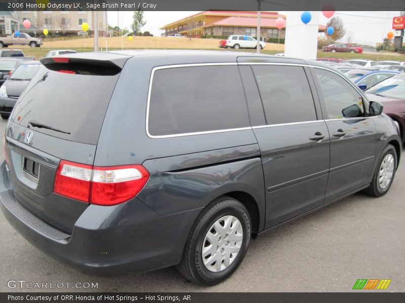 Sage Brush Pearl / Gray 2006 Honda Odyssey LX