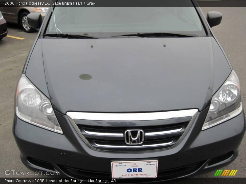 Sage Brush Pearl / Gray 2006 Honda Odyssey LX