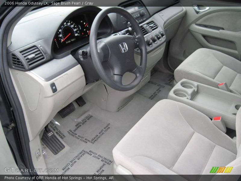 Sage Brush Pearl / Gray 2006 Honda Odyssey LX