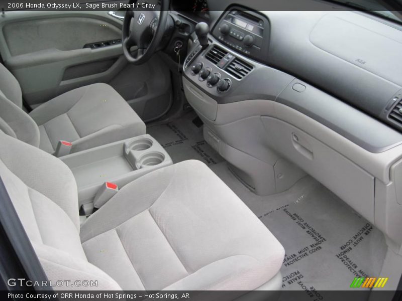 Sage Brush Pearl / Gray 2006 Honda Odyssey LX