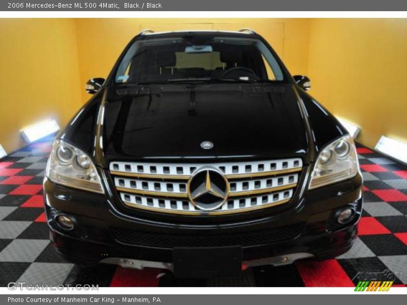 Black / Black 2006 Mercedes-Benz ML 500 4Matic