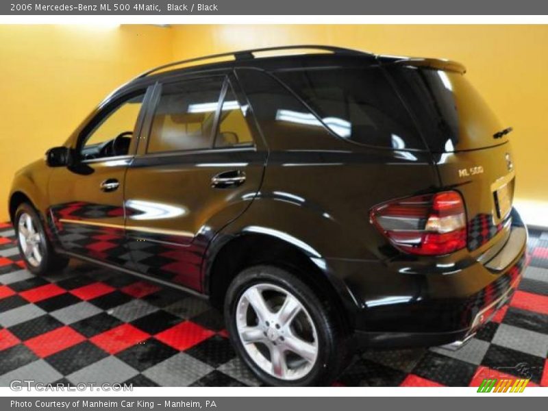 Black / Black 2006 Mercedes-Benz ML 500 4Matic