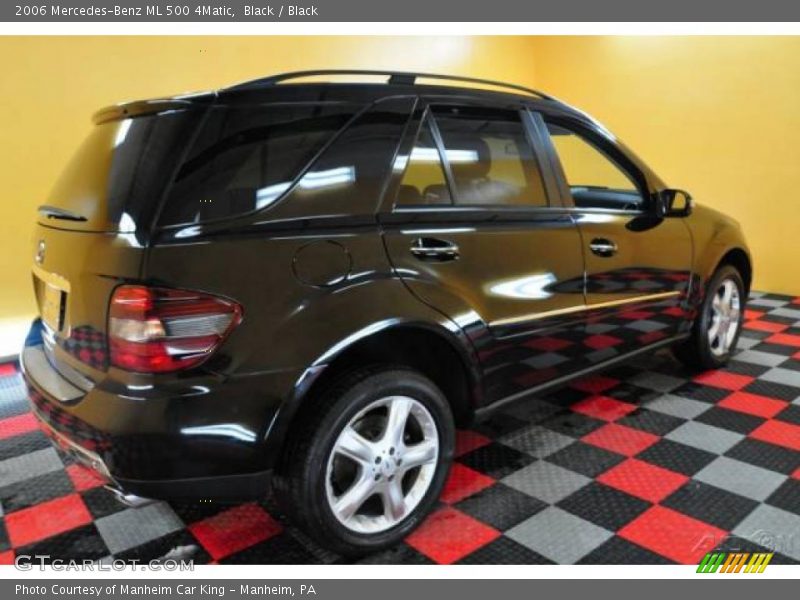Black / Black 2006 Mercedes-Benz ML 500 4Matic