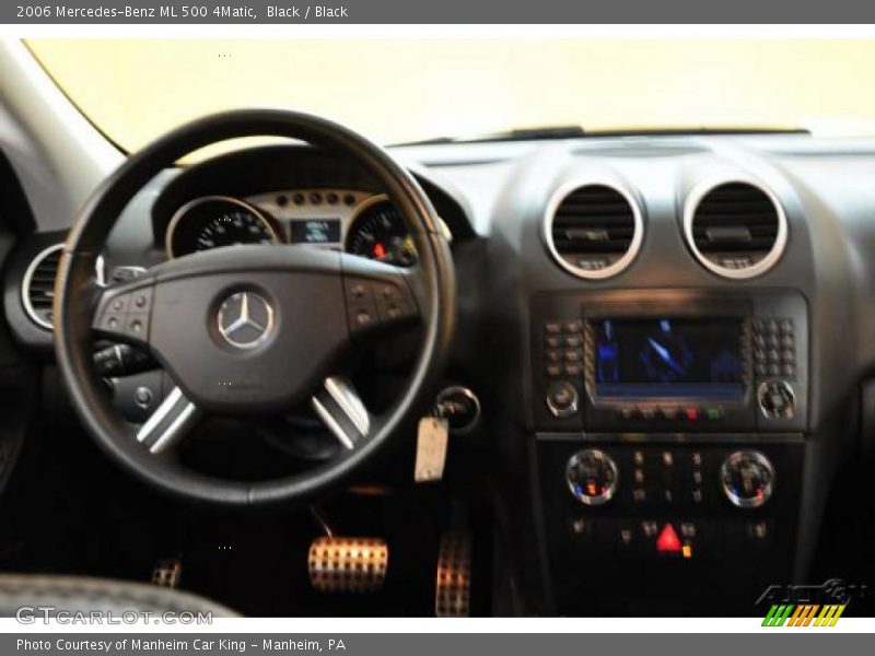 Black / Black 2006 Mercedes-Benz ML 500 4Matic