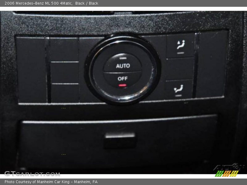 Black / Black 2006 Mercedes-Benz ML 500 4Matic