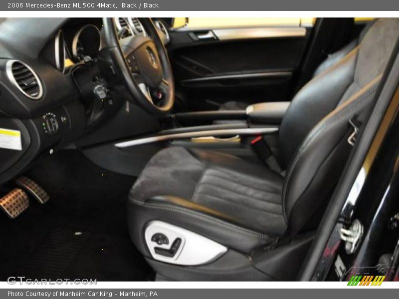 Black / Black 2006 Mercedes-Benz ML 500 4Matic
