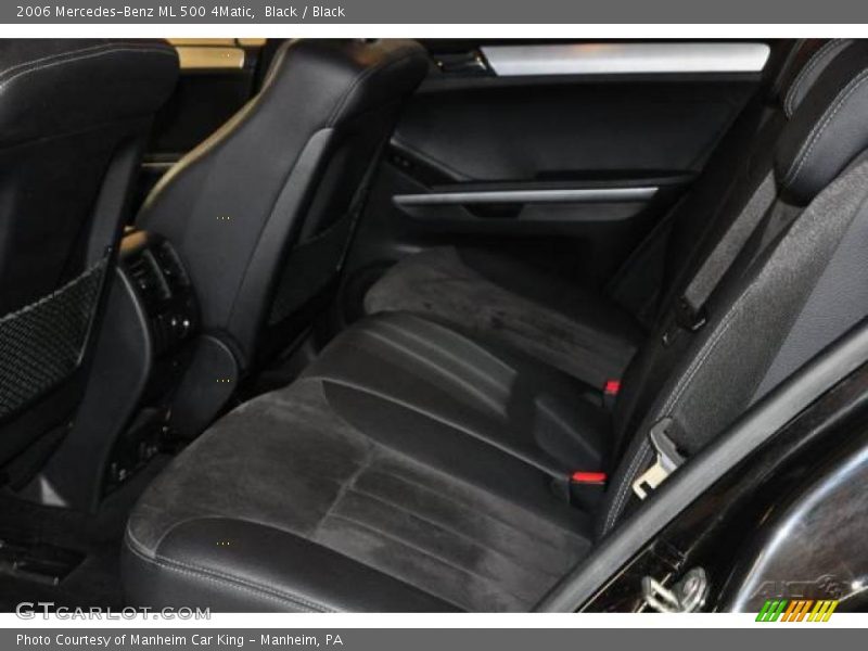 Black / Black 2006 Mercedes-Benz ML 500 4Matic