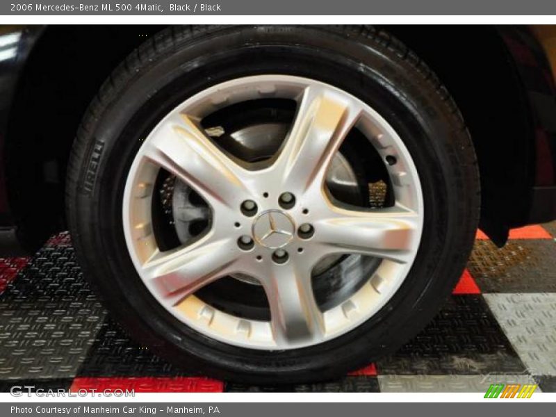 Black / Black 2006 Mercedes-Benz ML 500 4Matic