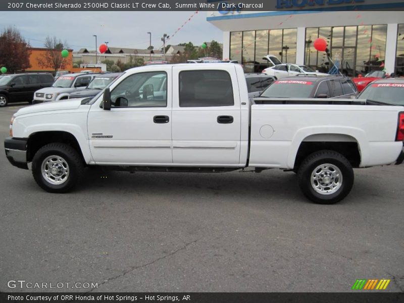 Summit White / Dark Charcoal 2007 Chevrolet Silverado 2500HD Classic LT Crew Cab