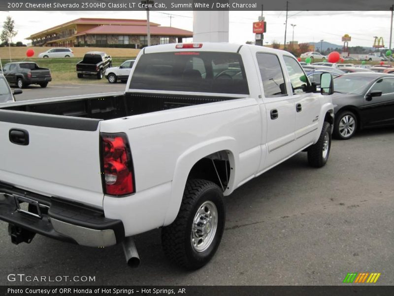 Summit White / Dark Charcoal 2007 Chevrolet Silverado 2500HD Classic LT Crew Cab