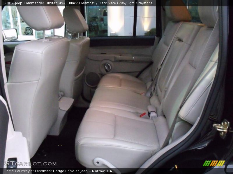Black Clearcoat / Dark Slate Gray/Light Graystone 2007 Jeep Commander Limited 4x4