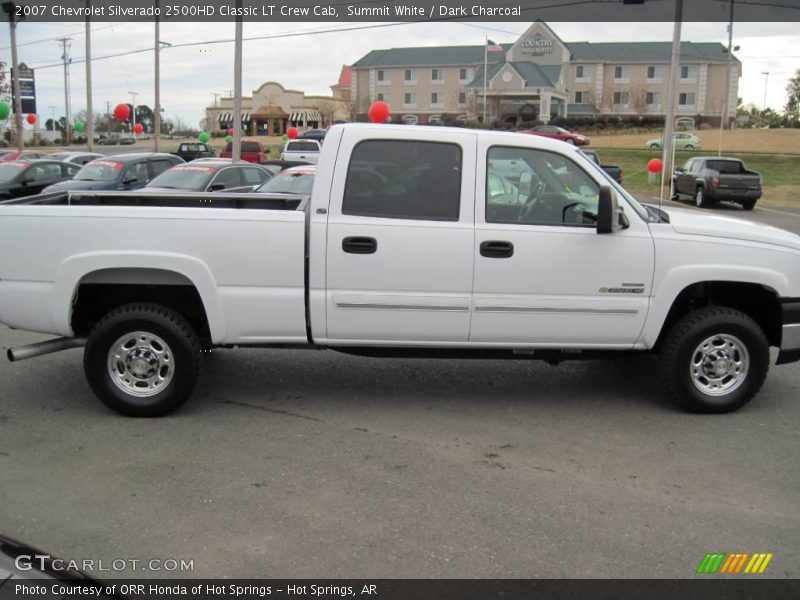 Summit White / Dark Charcoal 2007 Chevrolet Silverado 2500HD Classic LT Crew Cab