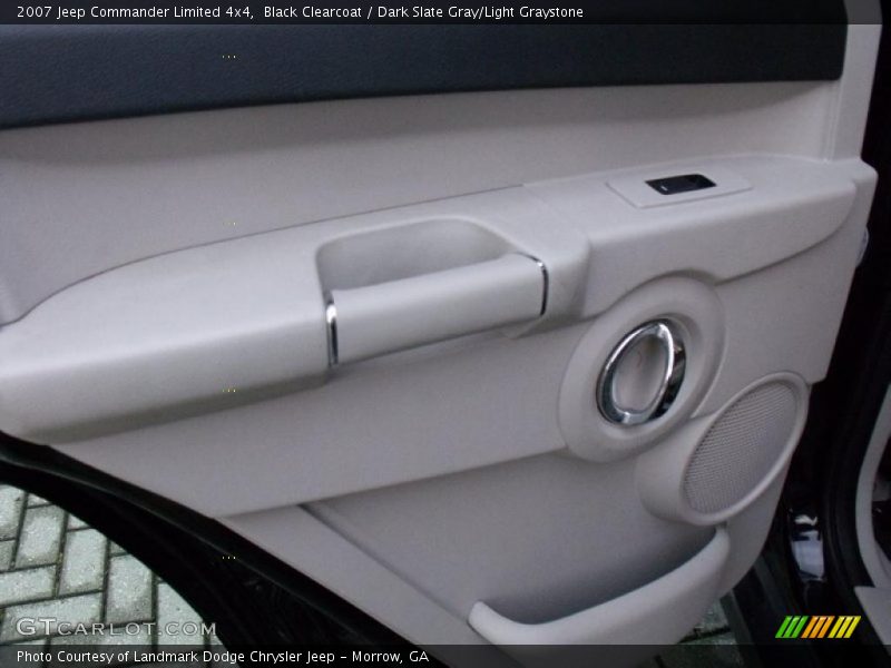 Black Clearcoat / Dark Slate Gray/Light Graystone 2007 Jeep Commander Limited 4x4