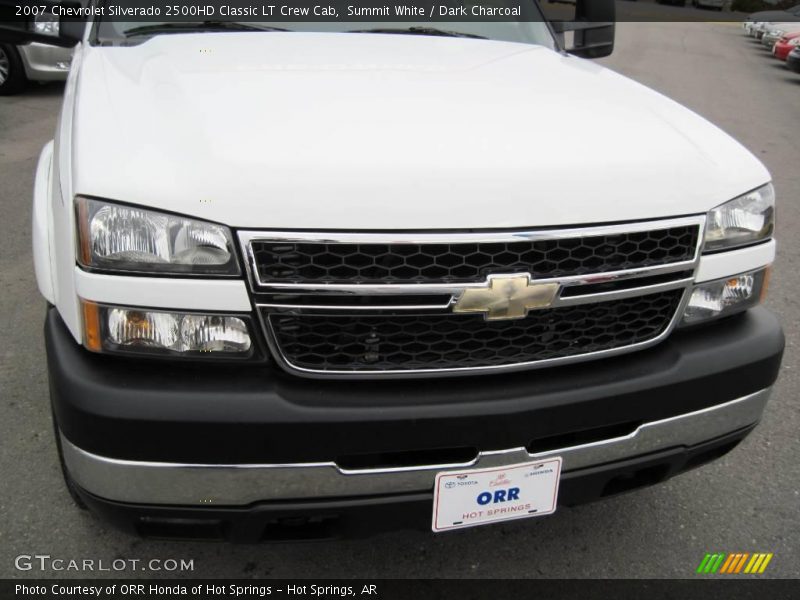 Summit White / Dark Charcoal 2007 Chevrolet Silverado 2500HD Classic LT Crew Cab