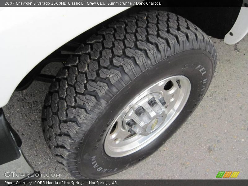 Summit White / Dark Charcoal 2007 Chevrolet Silverado 2500HD Classic LT Crew Cab