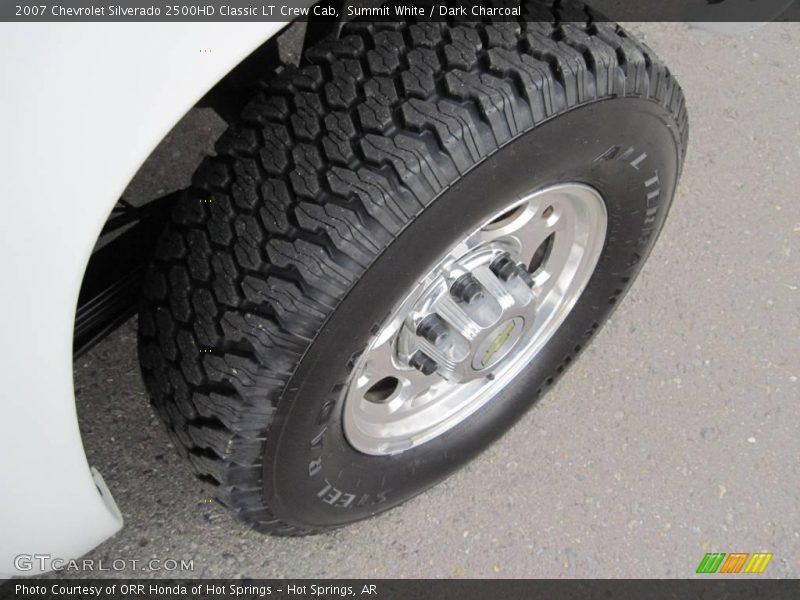 Summit White / Dark Charcoal 2007 Chevrolet Silverado 2500HD Classic LT Crew Cab
