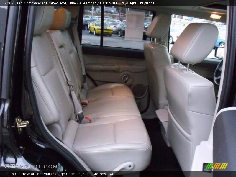 Black Clearcoat / Dark Slate Gray/Light Graystone 2007 Jeep Commander Limited 4x4