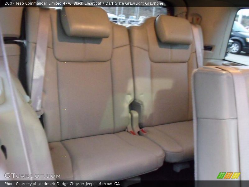 Black Clearcoat / Dark Slate Gray/Light Graystone 2007 Jeep Commander Limited 4x4