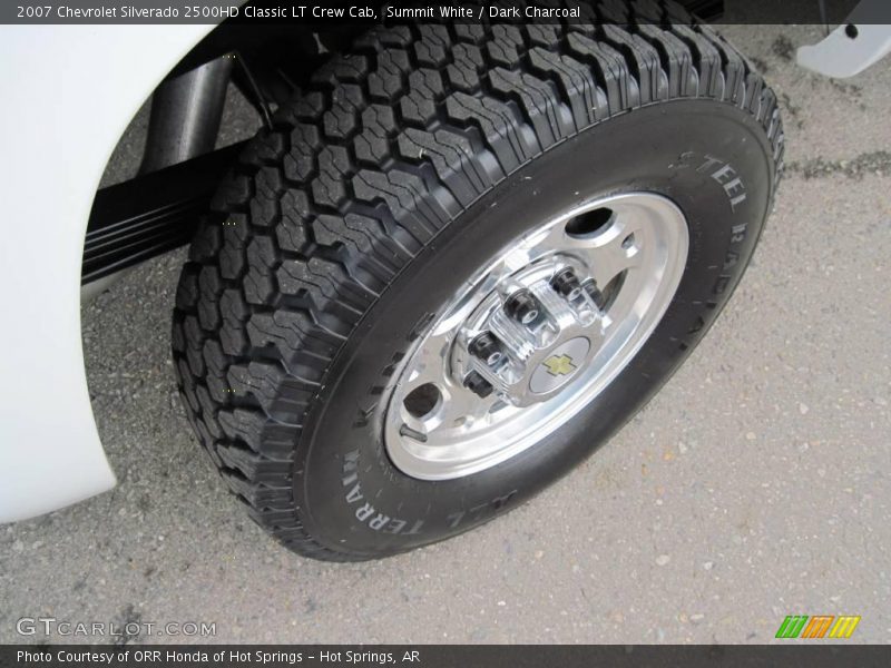 Summit White / Dark Charcoal 2007 Chevrolet Silverado 2500HD Classic LT Crew Cab