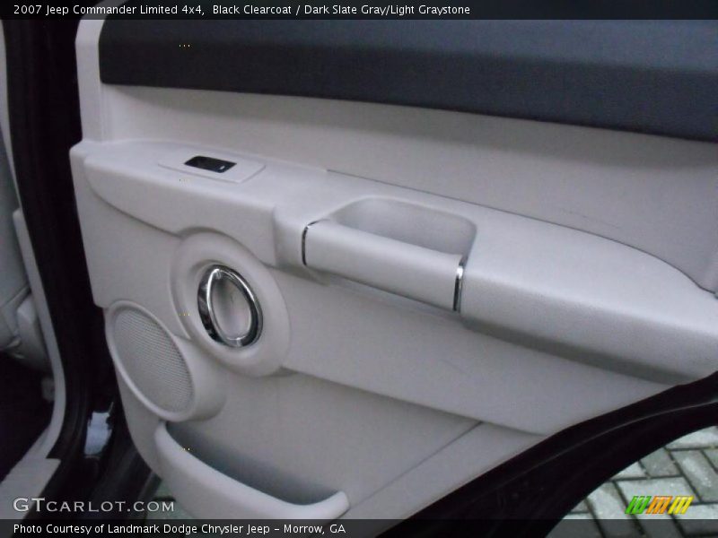 Black Clearcoat / Dark Slate Gray/Light Graystone 2007 Jeep Commander Limited 4x4