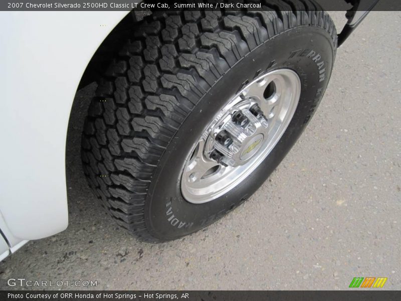 Summit White / Dark Charcoal 2007 Chevrolet Silverado 2500HD Classic LT Crew Cab