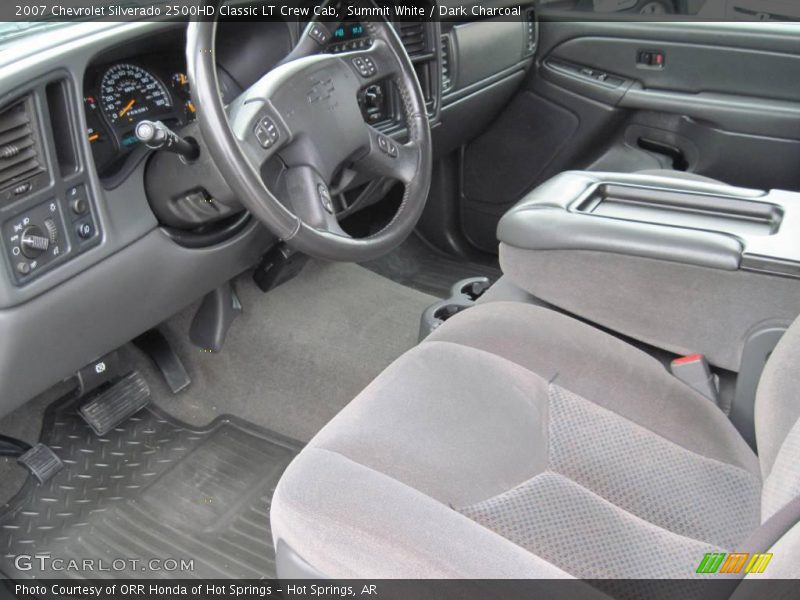 Summit White / Dark Charcoal 2007 Chevrolet Silverado 2500HD Classic LT Crew Cab