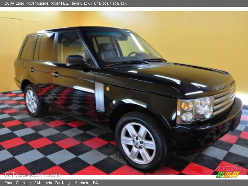 Java Black / Charcoal/Jet Black 2004 Land Rover Range Rover HSE
