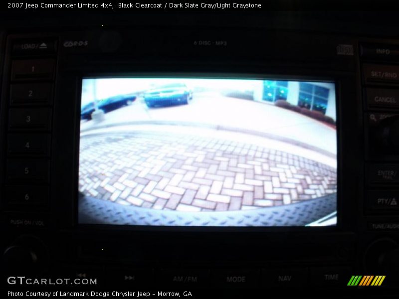 Black Clearcoat / Dark Slate Gray/Light Graystone 2007 Jeep Commander Limited 4x4