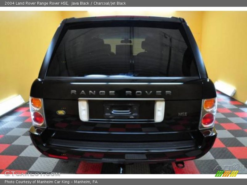 Java Black / Charcoal/Jet Black 2004 Land Rover Range Rover HSE