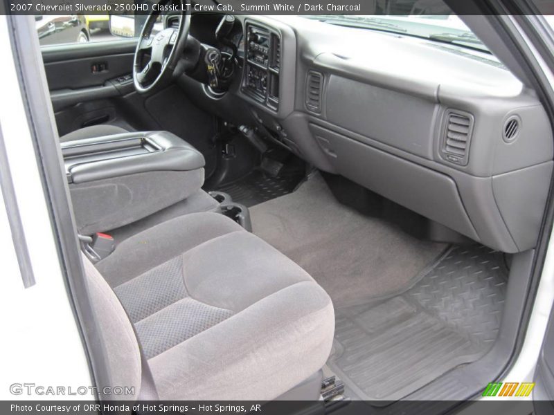 Summit White / Dark Charcoal 2007 Chevrolet Silverado 2500HD Classic LT Crew Cab