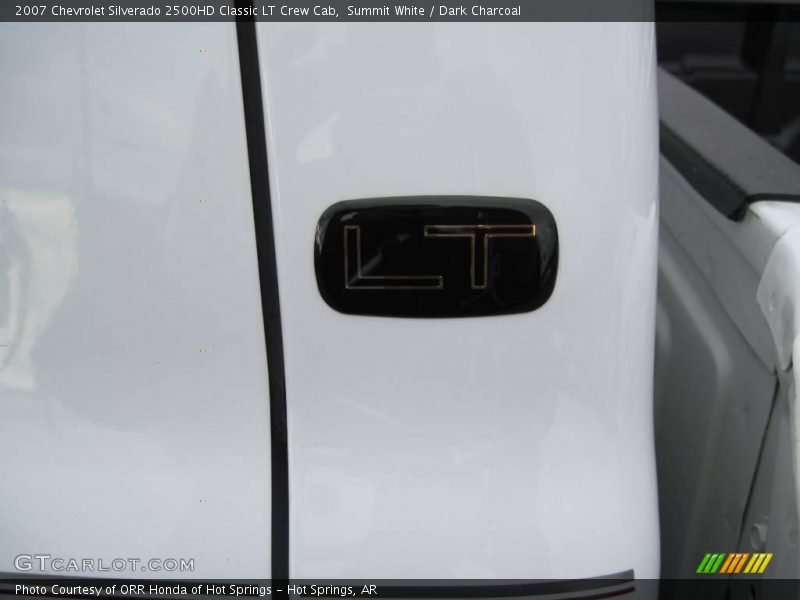 Summit White / Dark Charcoal 2007 Chevrolet Silverado 2500HD Classic LT Crew Cab