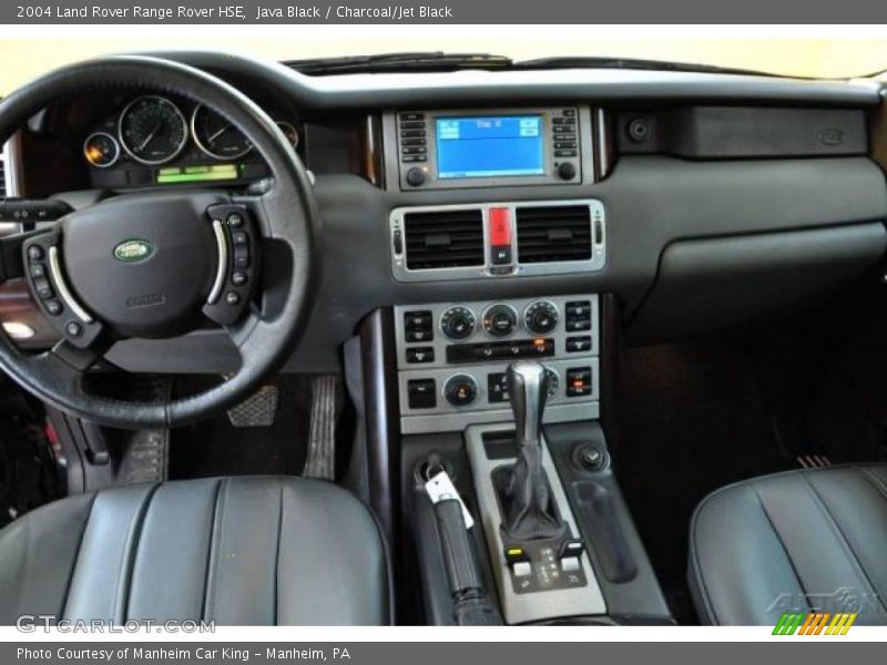 Java Black / Charcoal/Jet Black 2004 Land Rover Range Rover HSE