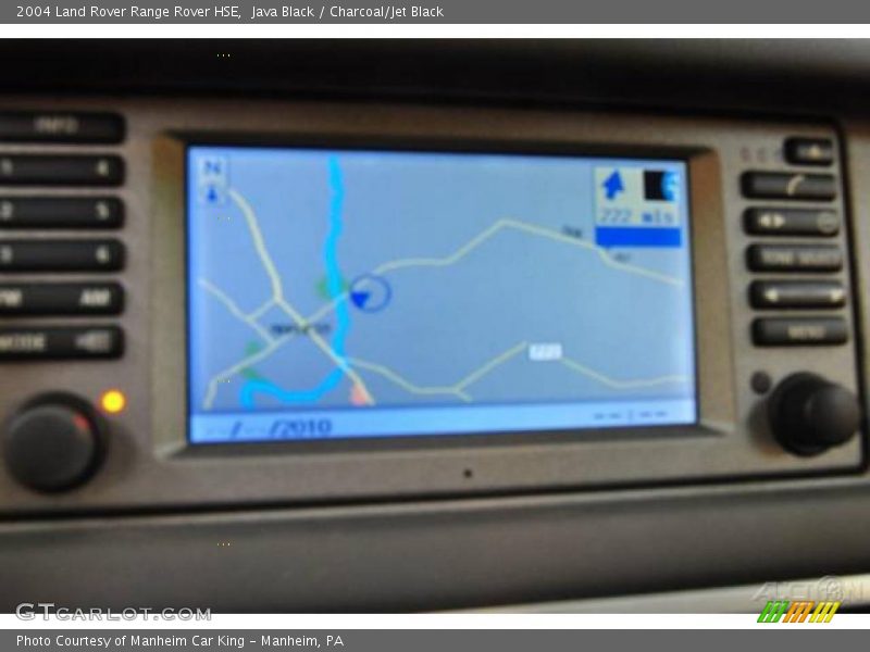Java Black / Charcoal/Jet Black 2004 Land Rover Range Rover HSE