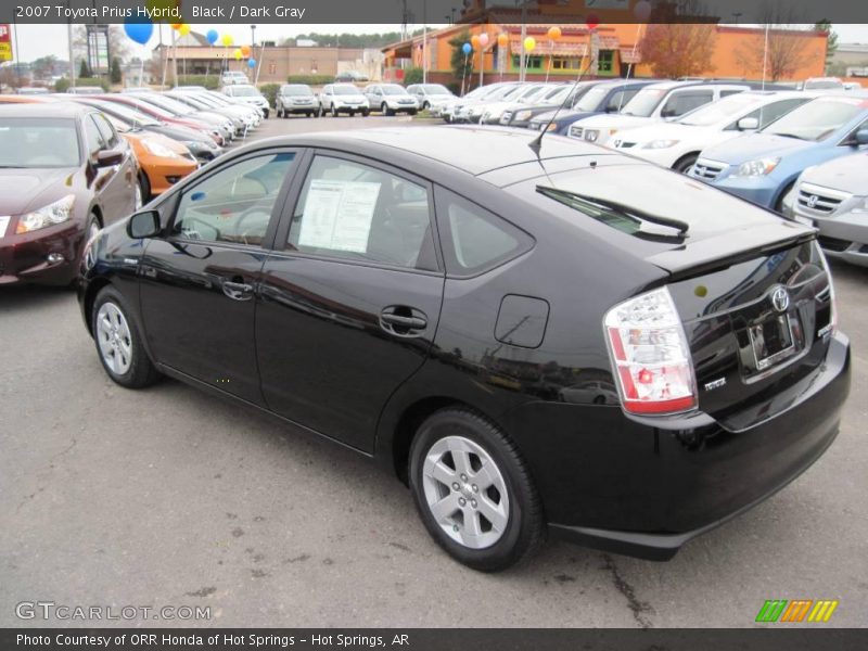 Black / Dark Gray 2007 Toyota Prius Hybrid