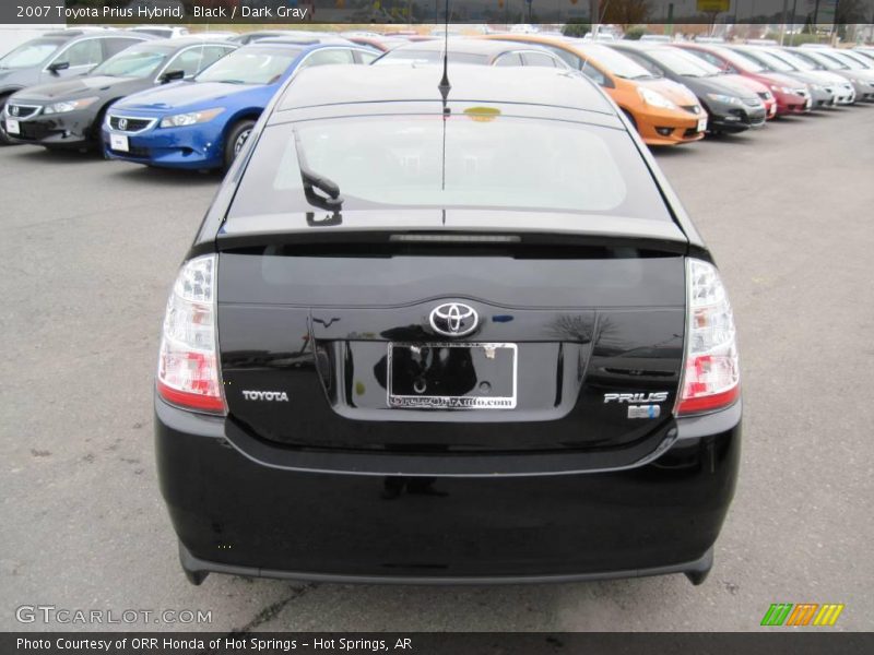 Black / Dark Gray 2007 Toyota Prius Hybrid
