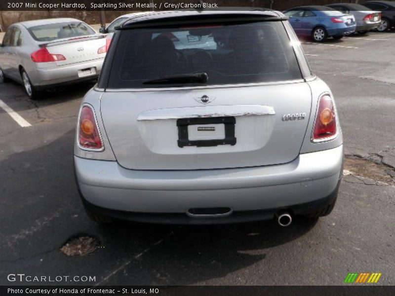 Sparkling Silver Metallic / Grey/Carbon Black 2007 Mini Cooper Hardtop