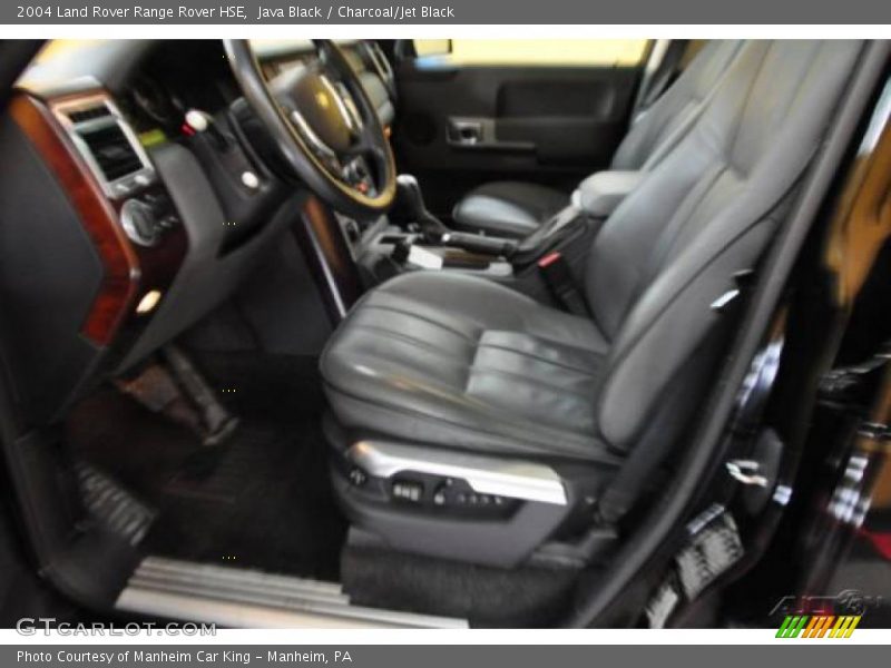 Java Black / Charcoal/Jet Black 2004 Land Rover Range Rover HSE