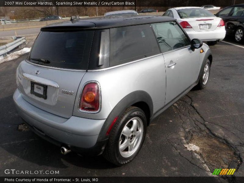 Sparkling Silver Metallic / Grey/Carbon Black 2007 Mini Cooper Hardtop