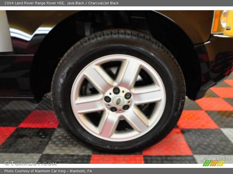 Java Black / Charcoal/Jet Black 2004 Land Rover Range Rover HSE