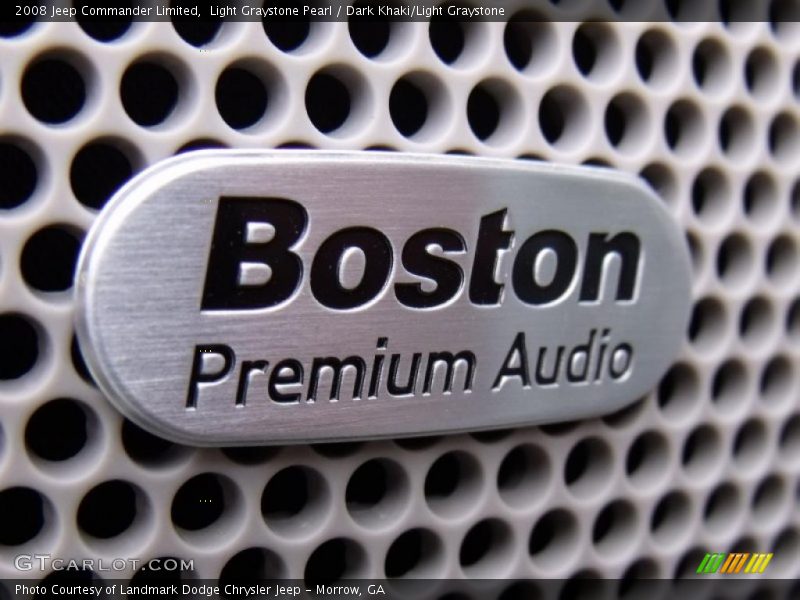 Light Graystone Pearl / Dark Khaki/Light Graystone 2008 Jeep Commander Limited