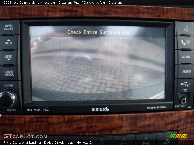 Light Graystone Pearl / Dark Khaki/Light Graystone 2008 Jeep Commander Limited